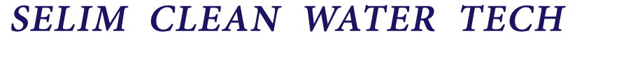 SELIM CLEAN WATER TECH the technology purify watter system